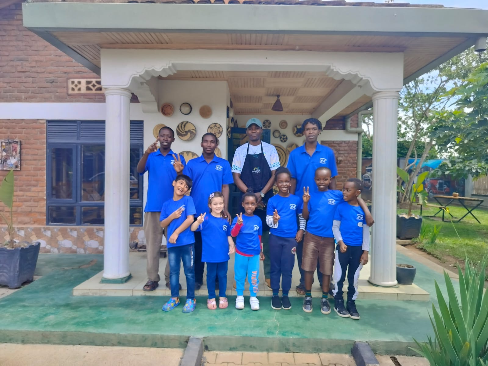 Skating at Kigali Skates Academy